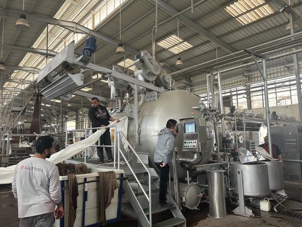 High Efficiency SUS 316L Low Consumption Air Flow Dyeing Machine