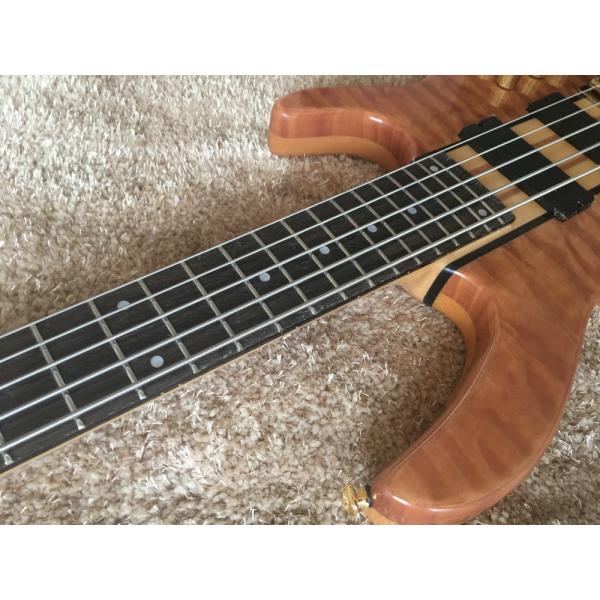 Custom bass guitar Ken smith bass 5 string Neck through body Golden hardwares Wilkson bridges original Dot inlay and act