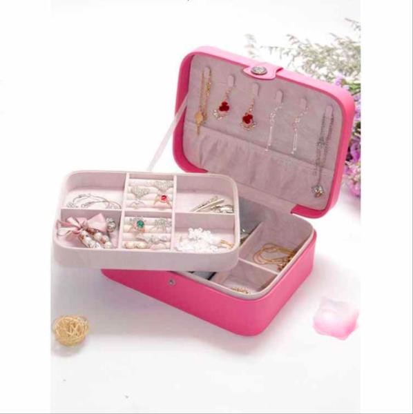 Flannel Jewellery Organiser Boxes 23cm 17cm 8.5cm Personalised Jewellery Box