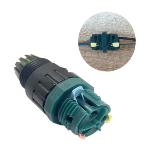 Soldering / Screw Fitting Waterproof Circular Connector 4 Pin Male Female Connector