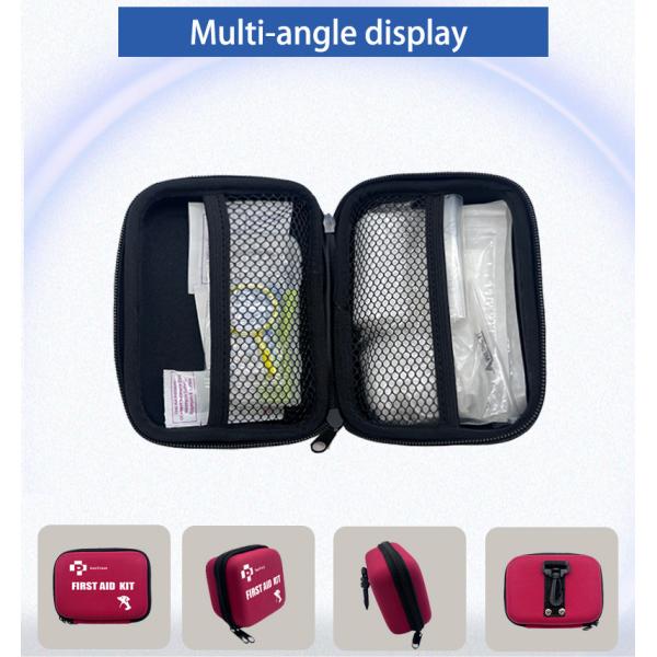 17.5cm Black Pet First Aid Cat First Aid Kit Customized Logo