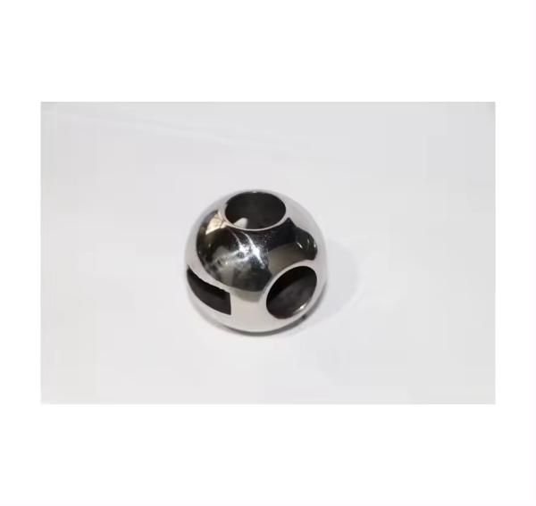 Valves Spare Parts Three-Way Ball Valve made of Corrosion Resistant Stainless Steel in National Standard with Discharge Casting