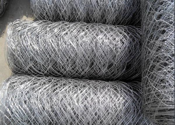 Security Gabion Wire Mesh For Embankment / Dike , Corrosion Resistance
