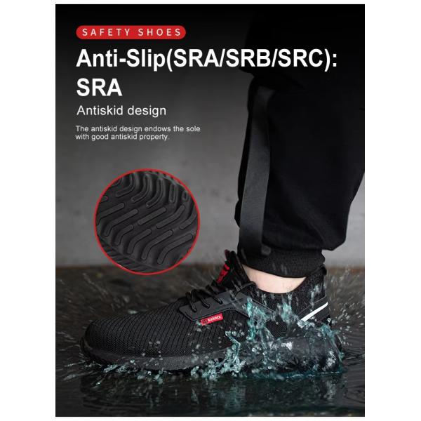 Zapatos de pie de acero para hombres, zapatos de seguridad de estilo deportivo para hombres