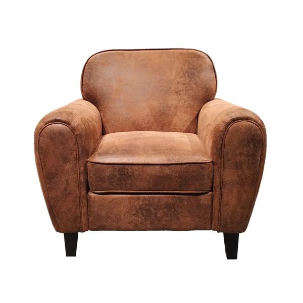 Durable Multiscene Single Seater Couch , Stain Resistant Single Person Sofa Chair