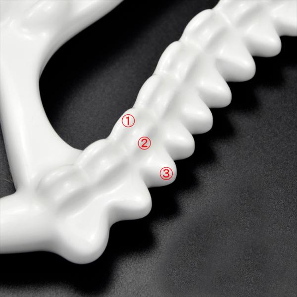 Ceramic Gua Sha Facial Massage Tool with Natural Moist Heat/Cold Therapy in Korea