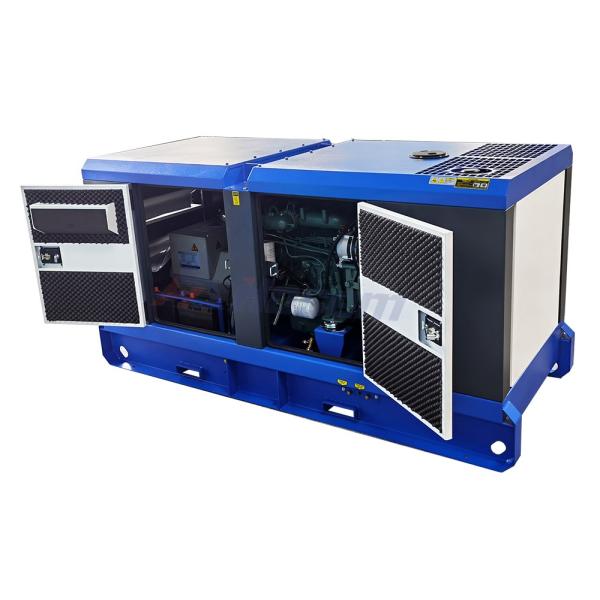 Générateur à moteur diesel à l'épreuve du son 45kva 36kw