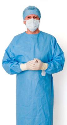 Custom Disposable Sterile Medical Surgical Hospital Gowns Waterproof SMS Protective Clothing