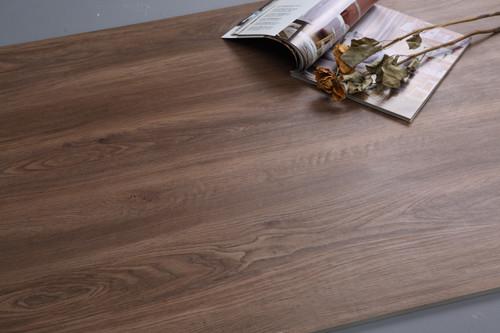 das telhas internas da porcelana de 600x1200mm placa de revestimento de madeira escura da telha de Brown