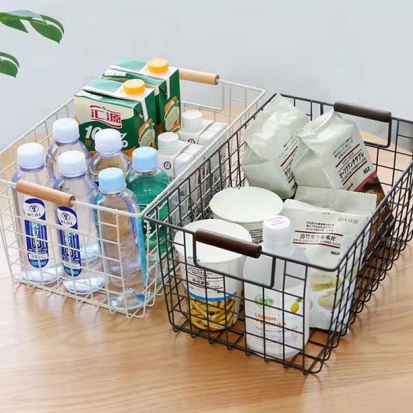 Small Stainless Steel Wire Mesh Basket Galvanized 14cm*20cm*30cm