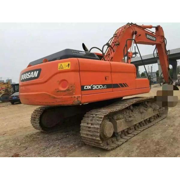 151KW Used Doosan DX300LC Crawler Excavator 1.27m3 Bucket Capacity