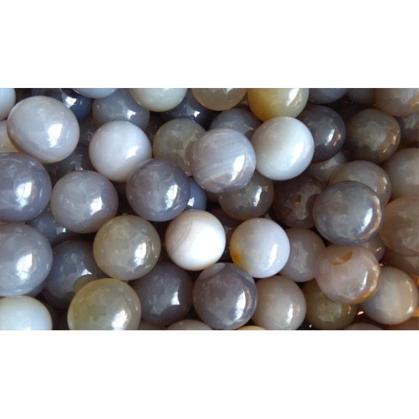 15 мм натуральные шары из агата для измельчения агата