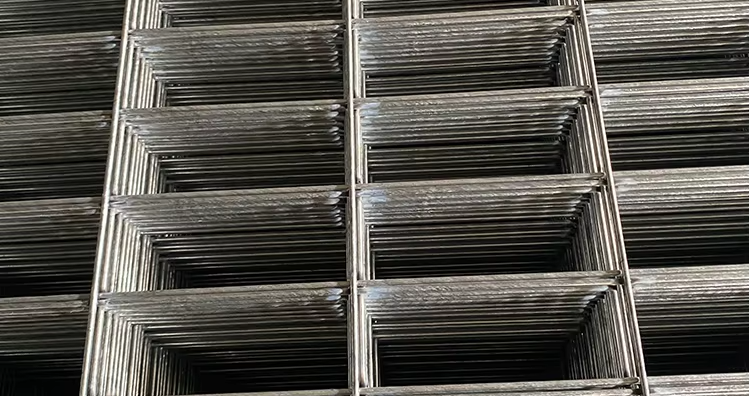 Security Powder Coated Wire Mesh Panels Galvanized Construction Steel