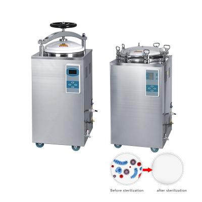 Vertical 0.22MPa de alta pressão da autoclave do alimento do hospital do esterilizador