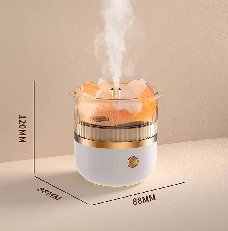 Crystal Salt Stone Aromatherapy Lamp USB Powered Essential Oil Diffuser Wholesale