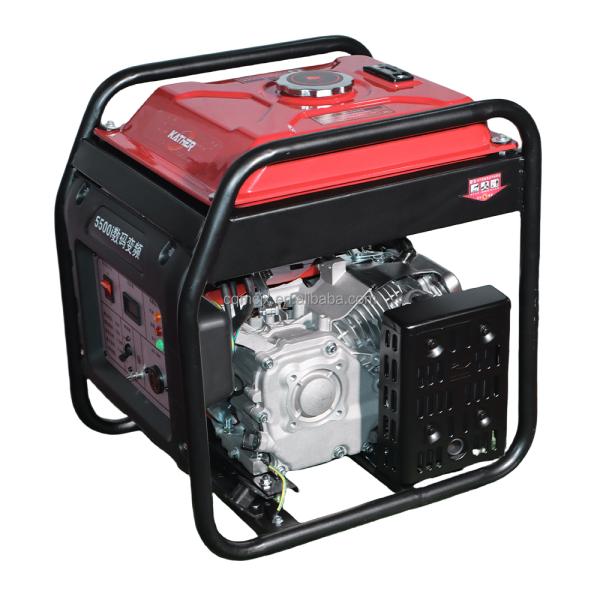 Recoil Open Frame Inverter Generator 5000w 3kva 5kva with and Rated Current of 12V/5A
