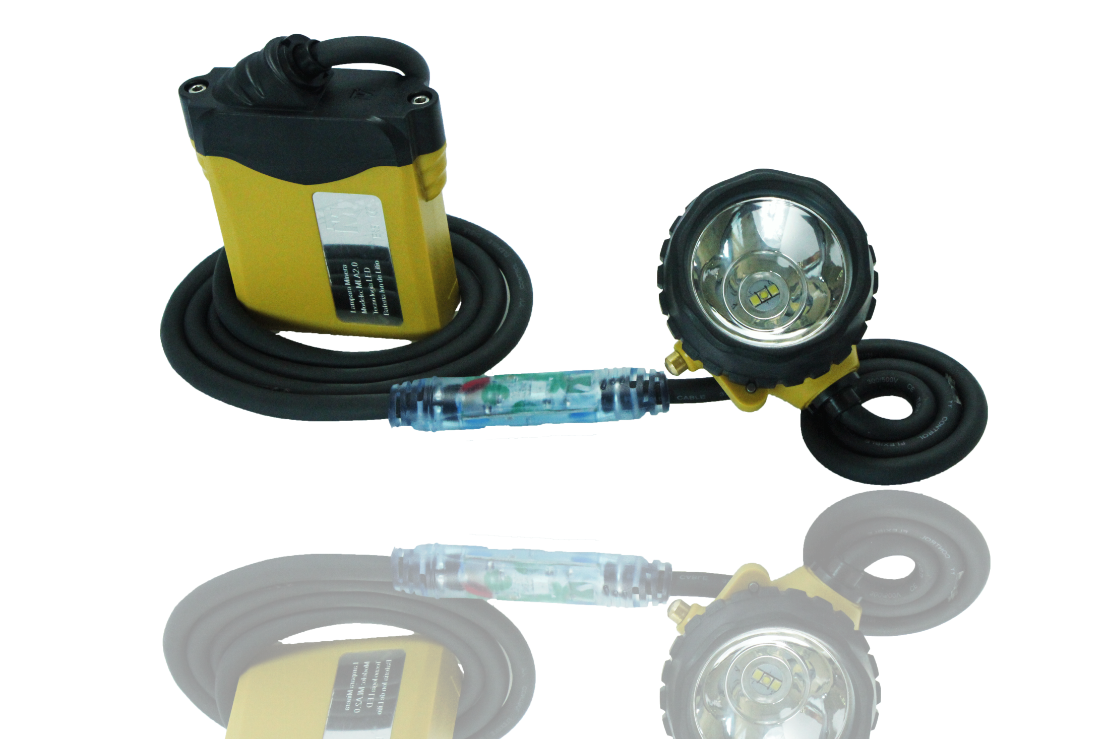 Супер яркий перезаряжаемые Headlamp приведенный, горнорабочие IP68 покрывает лампу со светом кабеля