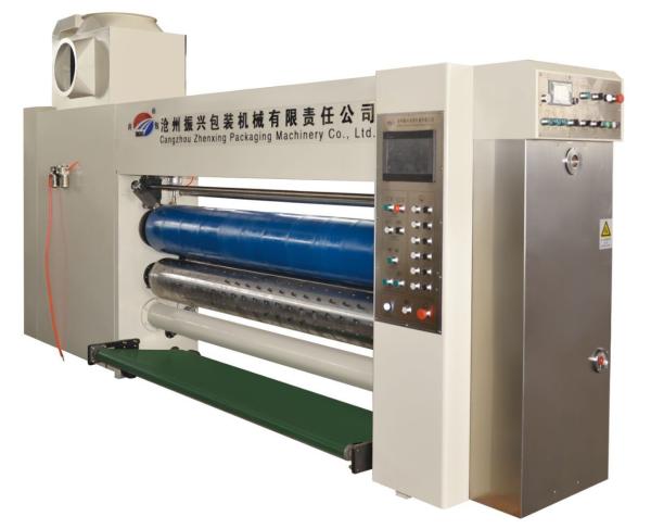4 colour flexo printing slotting die cutiing machine  in carton printing
