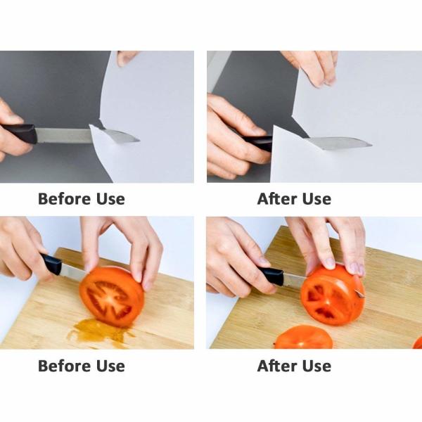 ND-082 Small Household Knife Sharpener Two Knife Mouths One Coarse Grinding