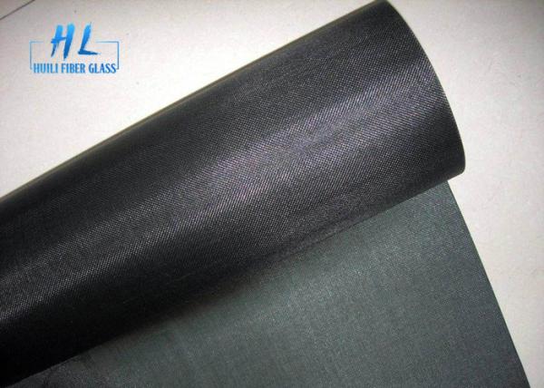 Plain Woven Fiberglass Fly Screen Mesh , Bending - Resistant Fiberglass Mosquito Net
