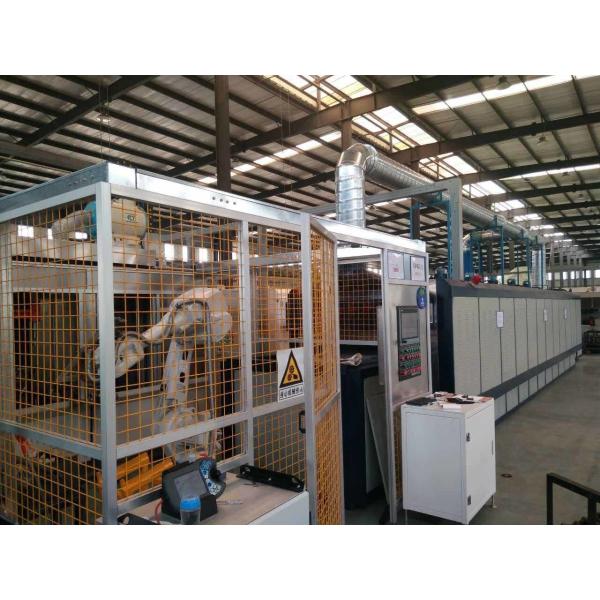 Mechanical Parts Mesh Belt Furnace For Quenching / Tempering / Carburizing / Carbonitriding