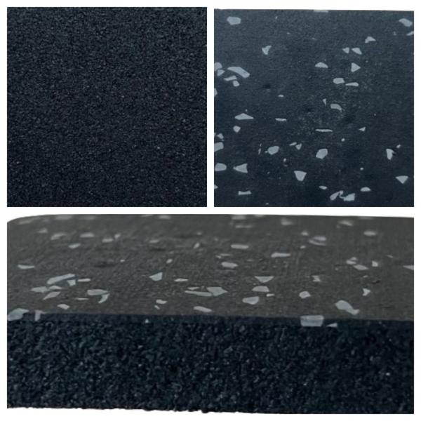 Durable Gym Rubber Matting for Heavy Equipment Free Weights and Functional Training Activities