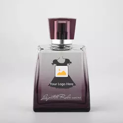 Градиент крася крышку стеклянного золота флакона духов 30ml алюминиевого металли