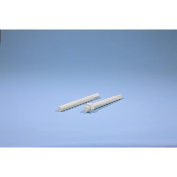 99.7 % Alumina Precision Machine Parts , Screw bolt Industrial Ceramic Products