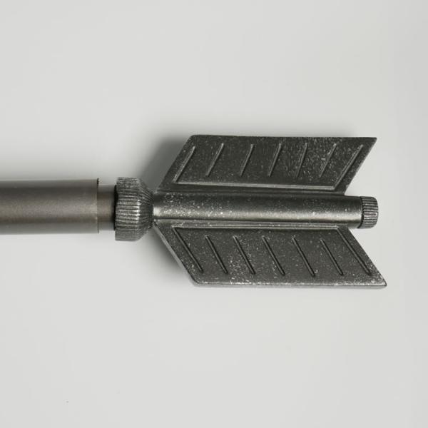 KIEI EP1021 Curtain Finial Hardware Precision Manufacturing Curtain Rod Hot Sale Luxury Adjustable Factory Outlet
