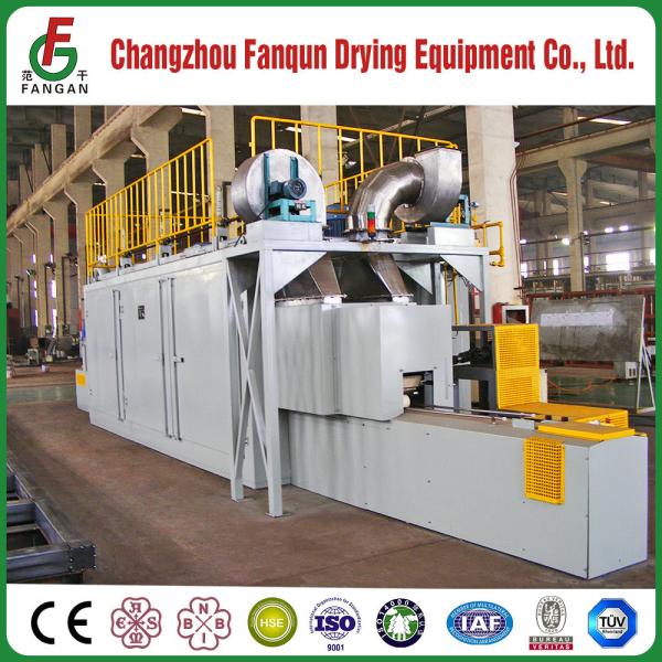 10m Length 13.6KW Fruit And Vegetable Drying Machine 8 Zones