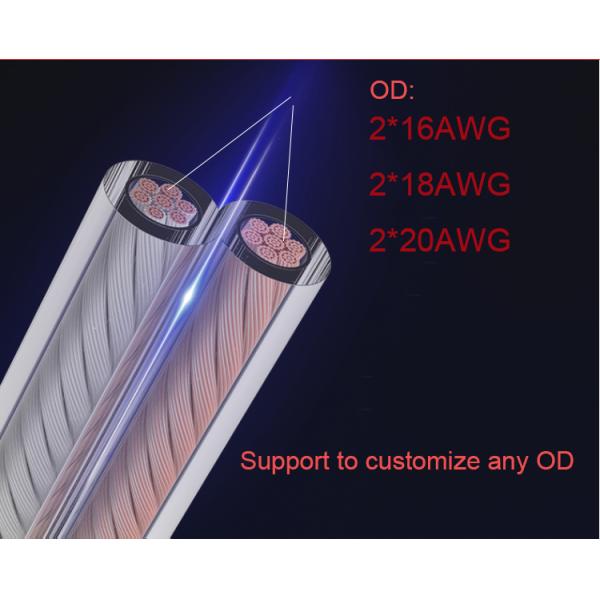 Коаксиальный кабель 16awg 18awg 20awg 22awg OEM чистый медный RG59 RG6