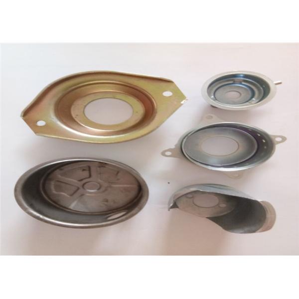 Deep Drawn Metal Stampings , Sheet Metal Auto Parts ISO2768mm Tolerance