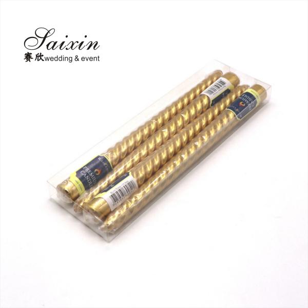 ZT-C012 Высококачественная не капельная косыя свеча ручной работы на заказ длинная палочка безпламенная столб свеча для вечеринки