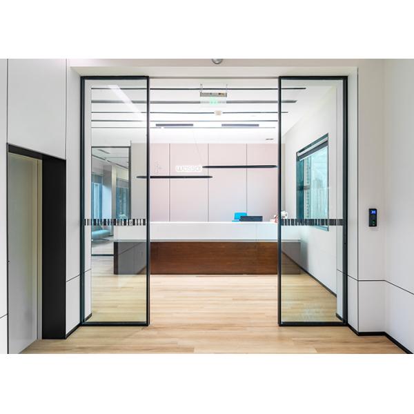 Demountable Glass Partition Wall Easy Installation Every Design Single Double Glass