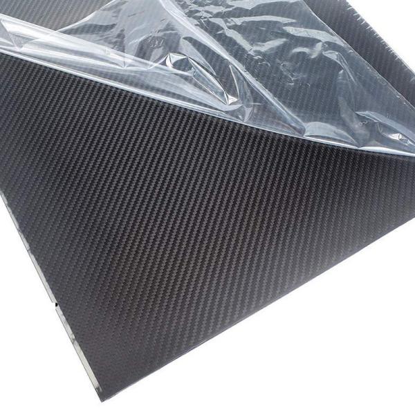 Fração vaga durável de grande resistência da placa de fibra do carbono 3K de 100% baixa