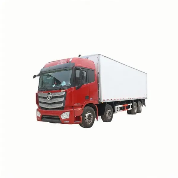 Foton 8*4 9.6m Long Distance Food Transportation Freezer Refrigerator Truck