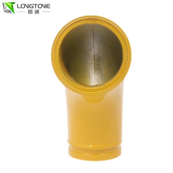 Longtone изгибая локоть стены близнеца труб DN125 *90D конкретного насоса