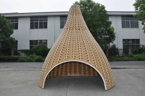 Outdoor Rattan Daybed , KD Nestrest For Beach / Poolside / Hotel