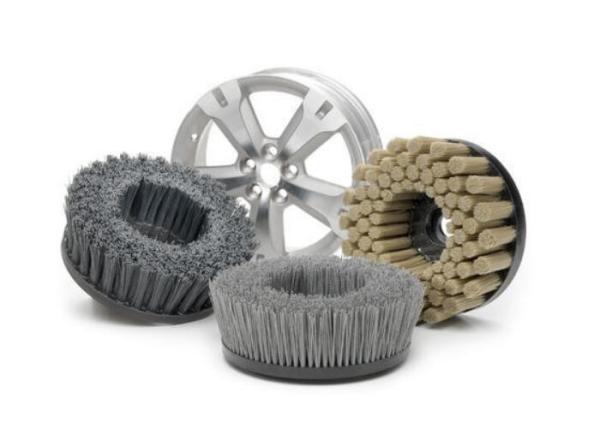 Truck And Automotive Rims Aluminum Wheel Deburring Brush With 460 Mm OD