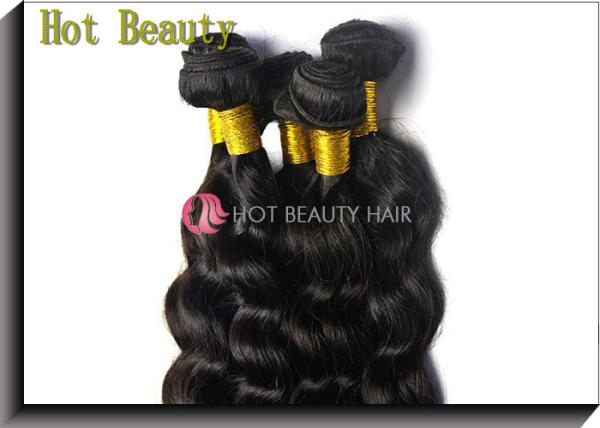 1b# Colored Human Hair Extensions / Ombre Curly Human Hair Weave
