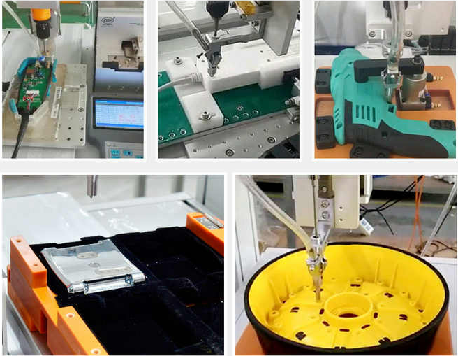 Suction Type Single Table Single Head Screw Locking Machine 