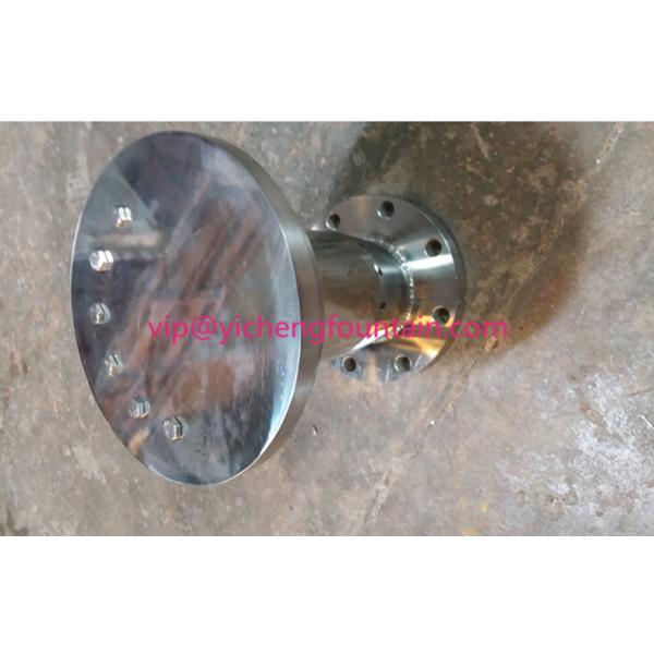 Laser Water Screen Fountain Nozzle Heads Flange Connection Making Water Film SS304