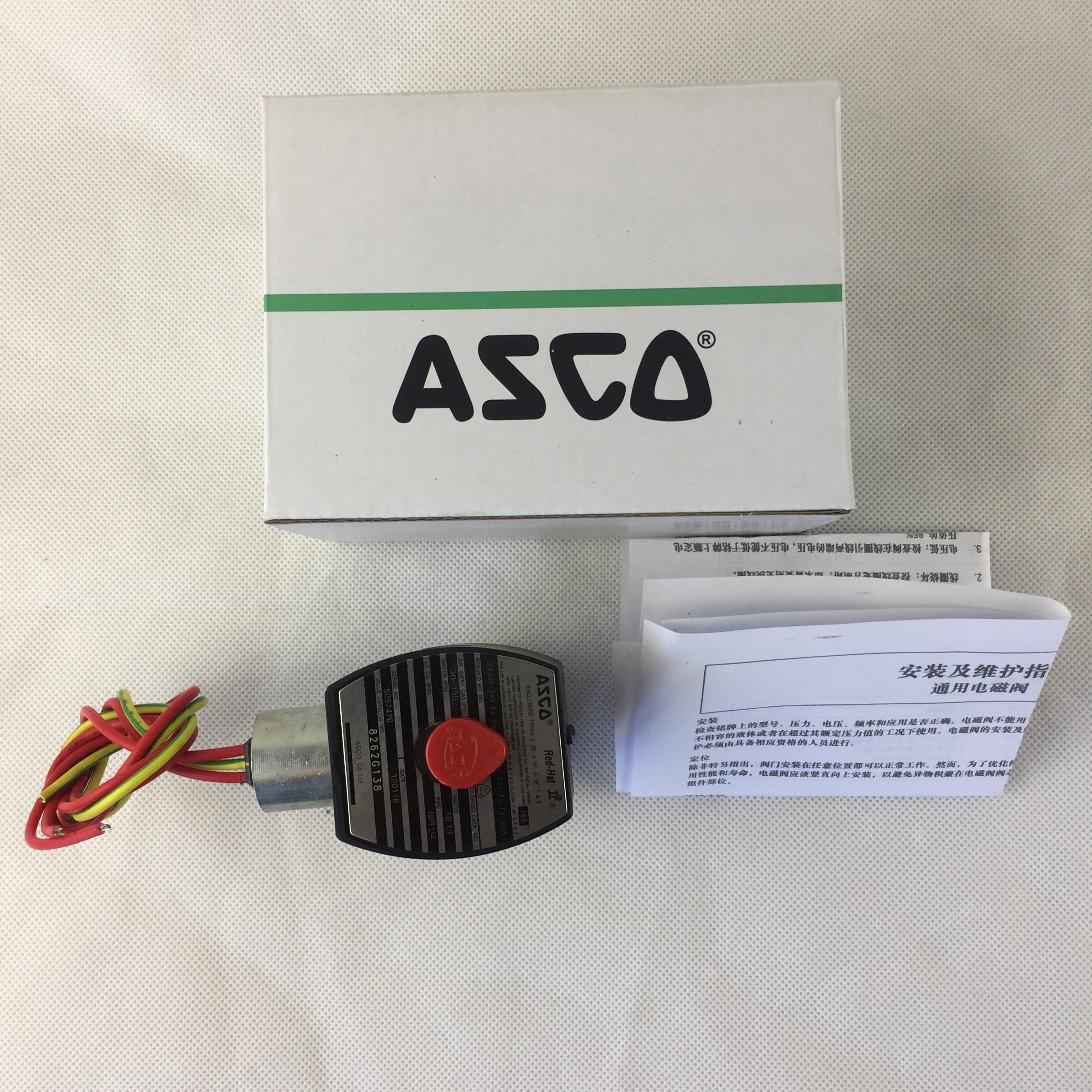 ASCO 8262G138 Общее обслуживание 1/4