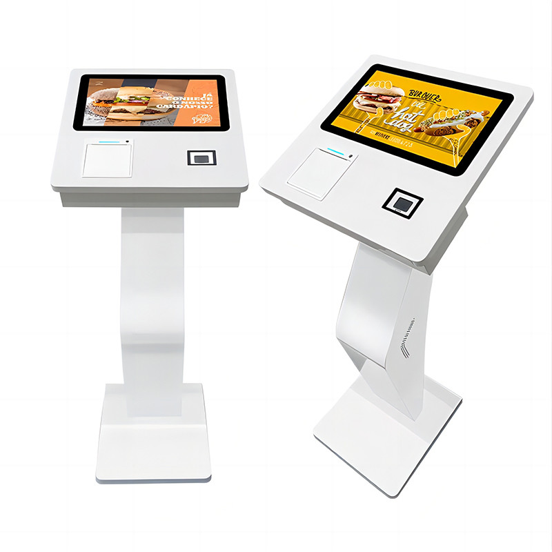 32 Capacitive Restaurant Self Service Kiosk Self Ordering OEM