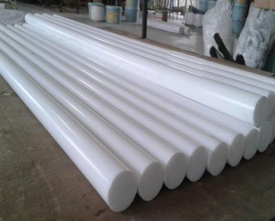 High Precision Extruded PTFE Round Bar Non Stick Low Dielectric Constant