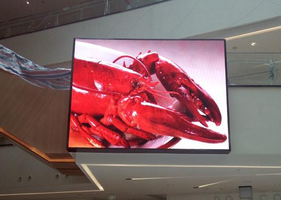 P4 Indoor Full Color Led Display Screen , Indoor Led Video Walls Iron / Steel Material