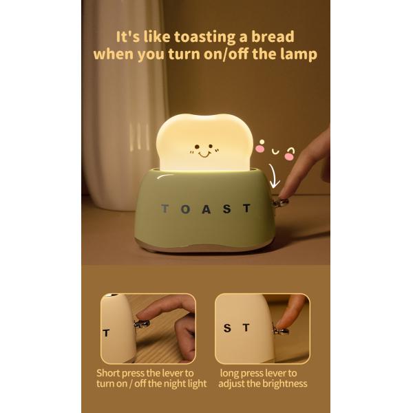 Lâmpadas de torradeira de luz decorativa para iluminação decorativa