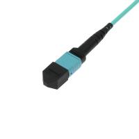 カスタマイズされたブレイクアウト長さ MPO MTP 多モードファイバーモード ≤ 0.2dB 耐久性