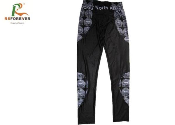 Yoga Long Gym Leggings Custom , Cycling Sports Tight Fitness Leggings For Women