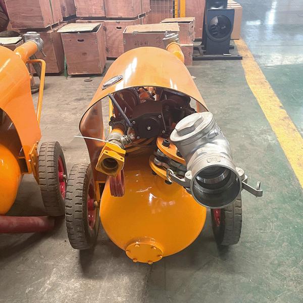 14m³/H 20m Head Pneumatic Portable Slurry Pump For Pumping High Solid Content Materials